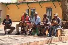 Musikgruppe auf Kuba