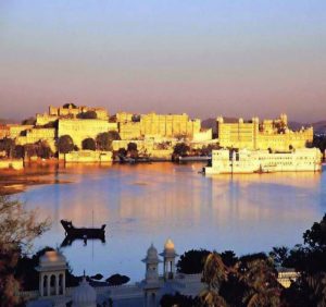 City Palace in Udaipur Indien